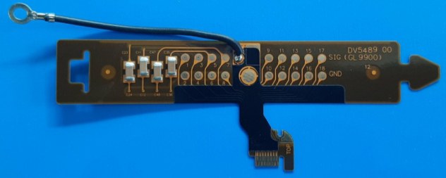 Flex Circuit Board for duodenoscopes, gastroscopes and colonoscopes — current-generation platform fit (fit type A)