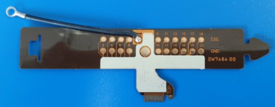 Flex Circuit Board for gastroscopes and colonoscopes — current-generation platform fit (fit type A)