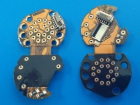 Flex Circuit Board for gastroscopes and colonoscopes — current-generation platform fit (fit type B)