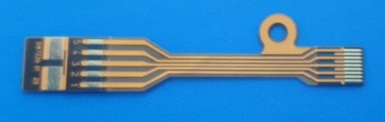Flex Circuit Board for gastroscopes, colonoscopes and duodenoscopes — current-generation platform fit (fit type A)
