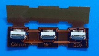 Flex Circuit Board for gastroscopes, colonoscopes and duodenoscopes — current-generation platform fit (fit type C)