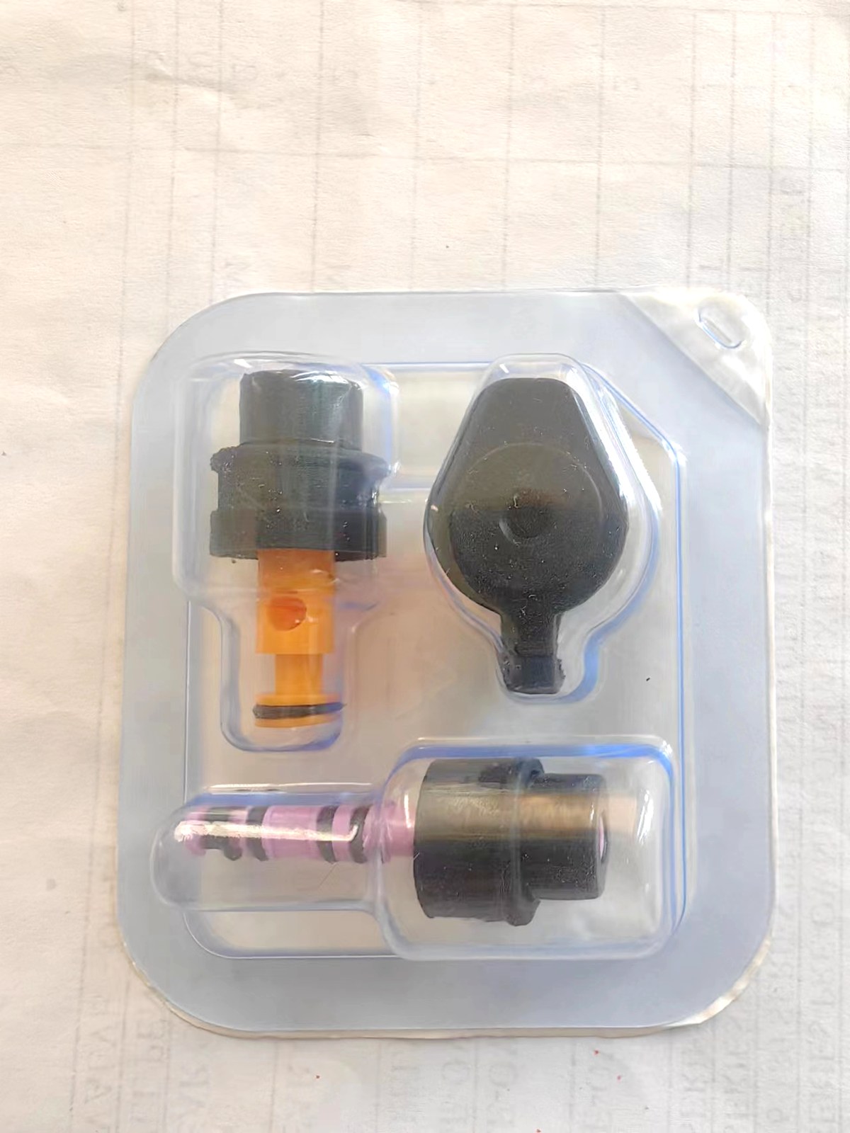 Disposable Air/Water and Suction Valve Kit for gastroscopes and colonoscopes — current-generation platform fit (fit type B)