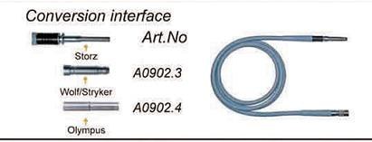 Light Guide Cable for flexible endoscopes — mainstream-generation platform fit