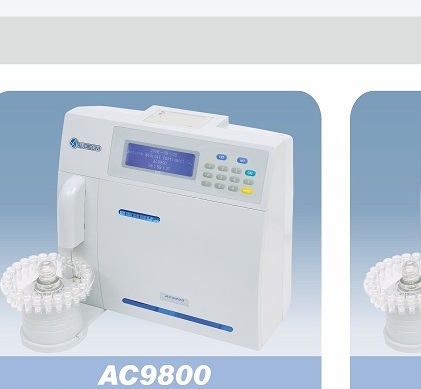 AC9800 Automatic Electrolyte Analyzer | 5-Parameter Blood Electrolyte Analyzer with 25-Bit Sampling Turntable, Measuring K, Na, Cl, Ca and pH for Clinical Laboratories