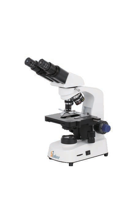 XSZ-N117A Binocular Biological Microscope | WF10X/18mm Achromatic 4X 10X 40X 100X Oil Objective Compound Microscope with LED Illumination and Mechanical Stage