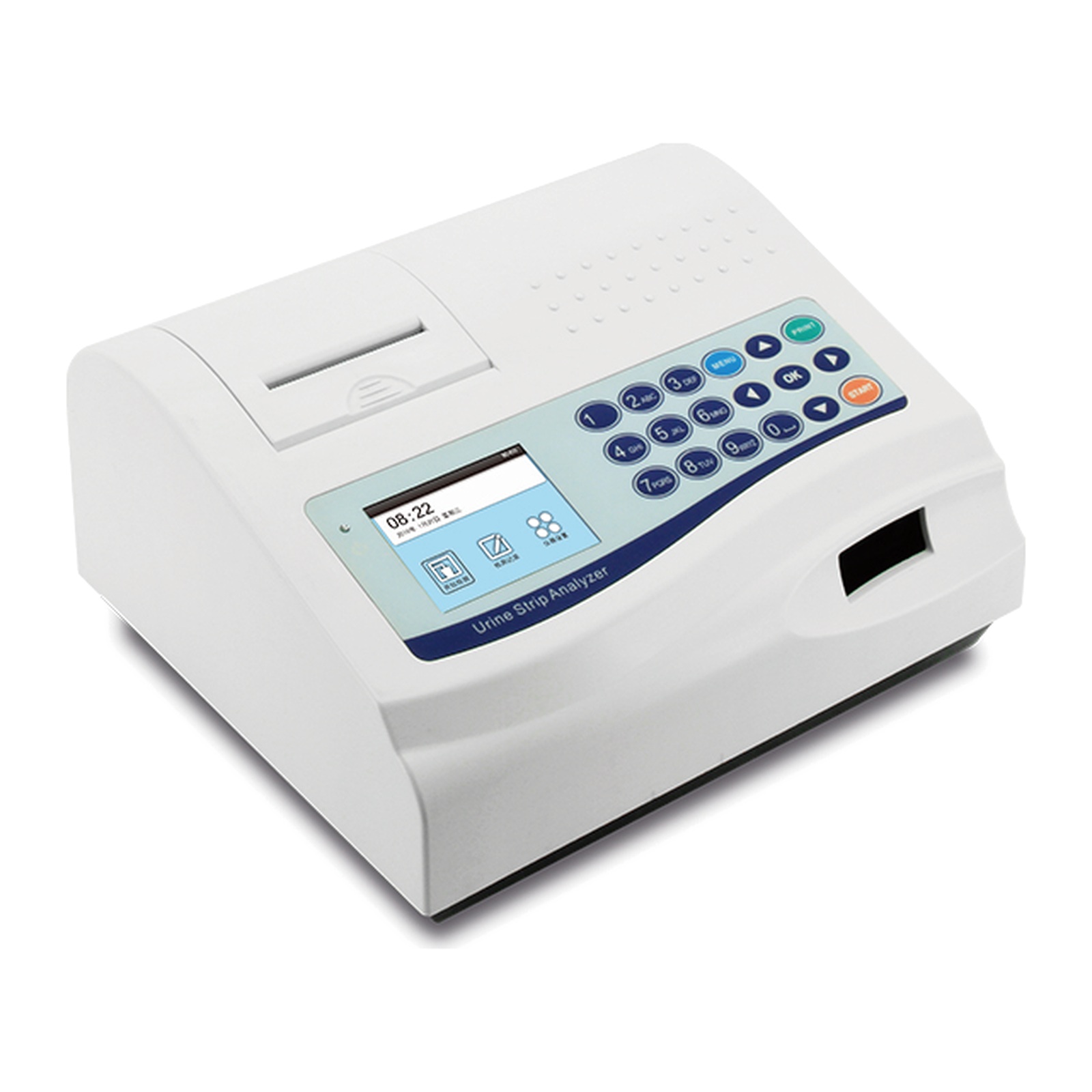 500 Semi-Automatic Urine Analyzer | 120 T/h Urinalysis Strip Reader with Thermal Printer and Barcode Scanner for Clinical Laboratories